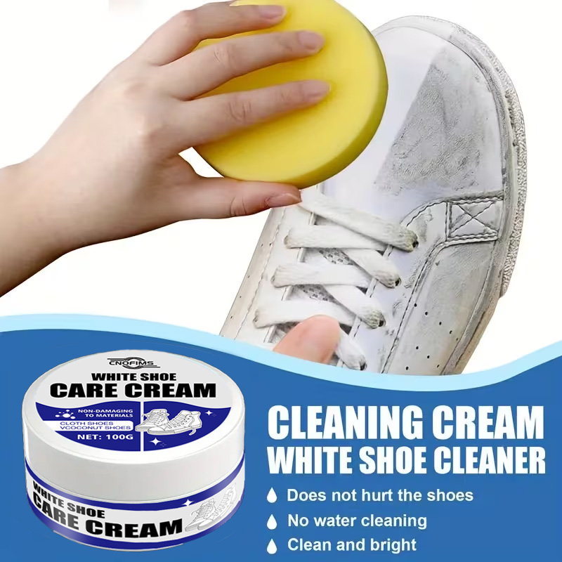 White Shoe Cleaner Cream: Stai - Shoe Cleaner review and price