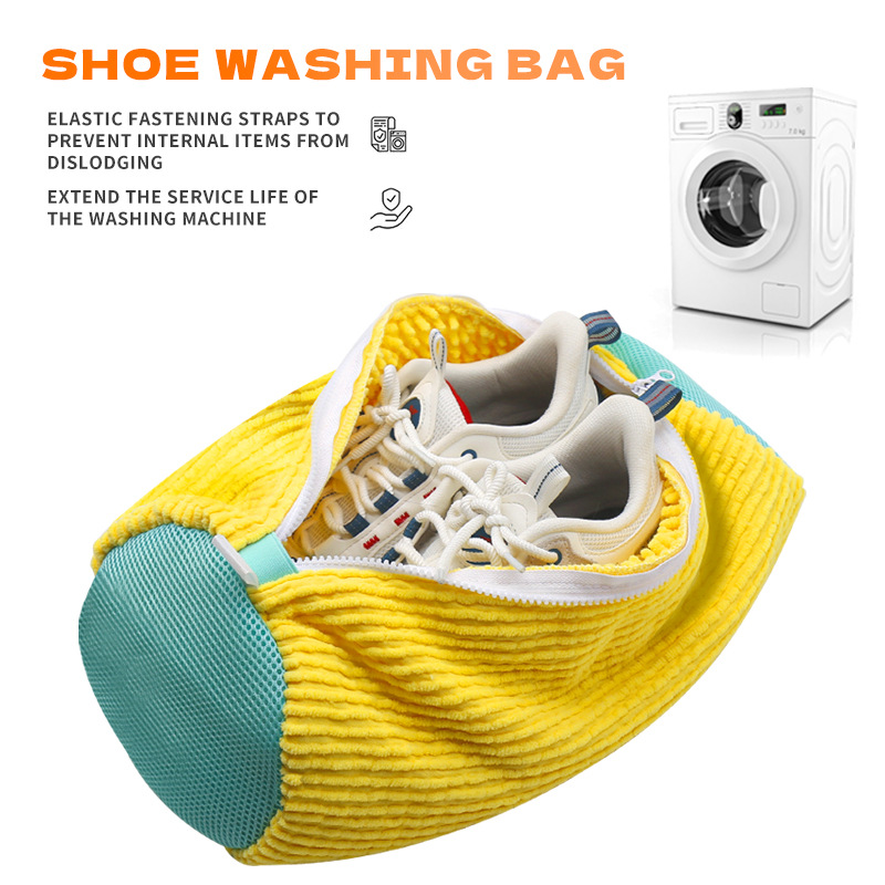 Washing Machine Shoe Wash Bag  - Shoe Cleaning Brush review and price